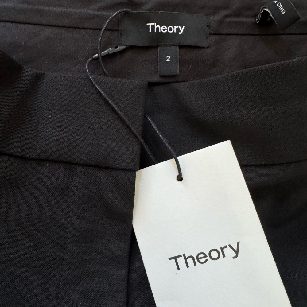 Theory Classic Black Trousers
